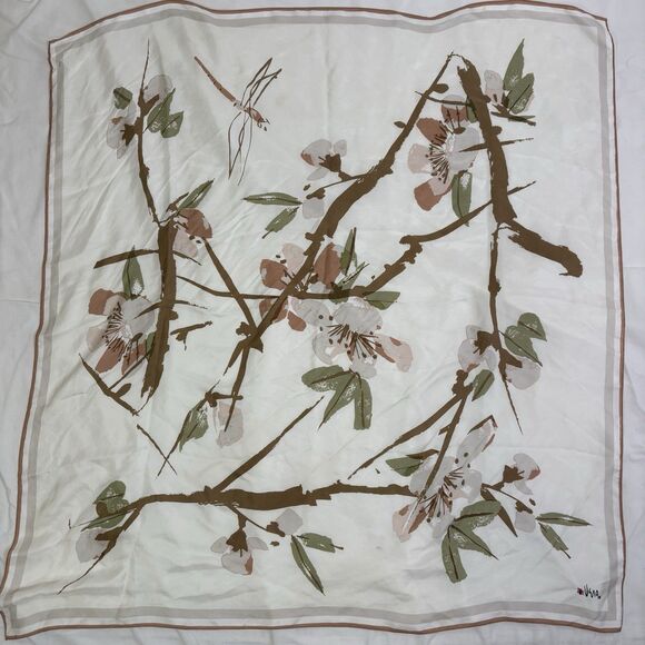 Lot 15 Vintage MCM Scarves VERA Italy Japan Silk nylon Polyester 50s 60s 70s 80s - Picture 12 of 16